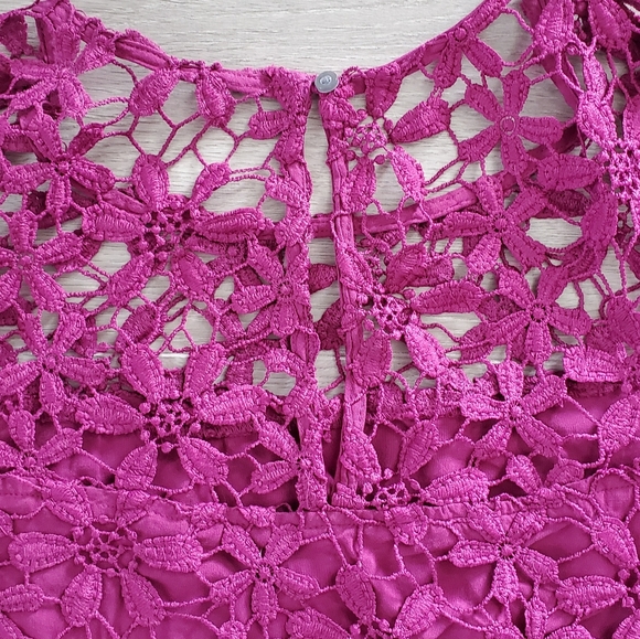 NWT HOLLISTER Crochet Lace Dress Size 5 - Picture 6 of 8